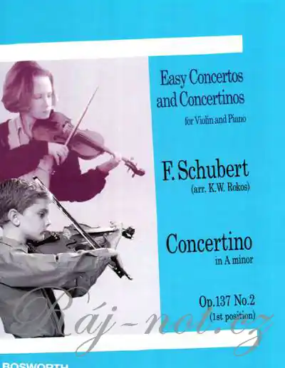 Rychlé Dodání Concertino in A Minor For Violin And Piano Op.137 No.2