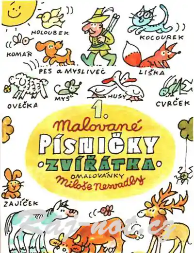 Malované písničky 1 od Miloš Nesvadba Akční Cena