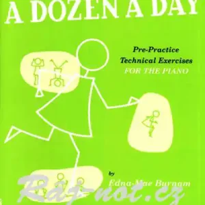 A Dozen A Day Book Two Elementary - Cvičení vhodné pro každodenní zdokonalování hry na klavír Poslední Šance
