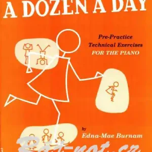 A Dozen A Day Book Four Lower Higher - praktické cvičení pro klavír Rychlé Dodání