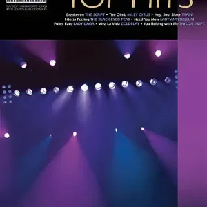 Autentický Piano Play-Along Volume 109 Top Hits