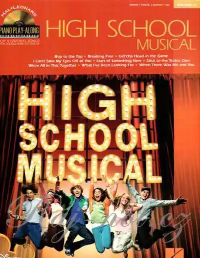 Originální Piano Play-Along Volume 51 High School Musical 1