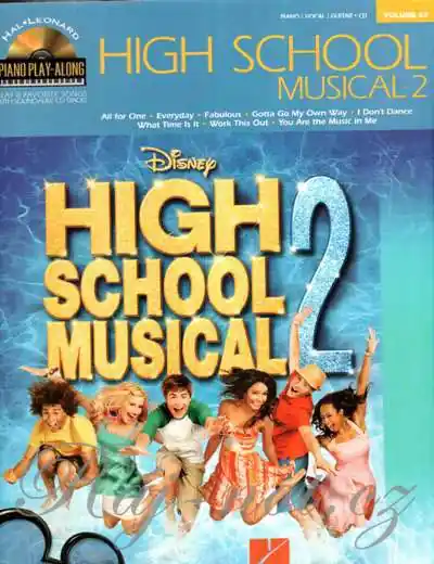 Piano Play-Along Volume 63 High School Musical 2 Akční Cena