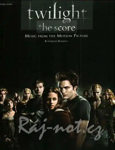 Twilight pro sólový klavír od Carter Burwell Horká Nabídka