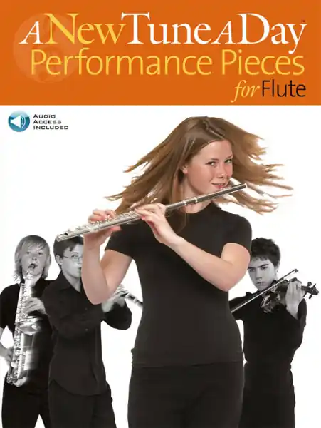 A New Tune A Day Performance Pieces - skladby pro příčnou flétnu Levný