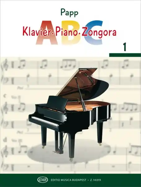 PIANO ABC 1 - škola hry na klavír Značkový