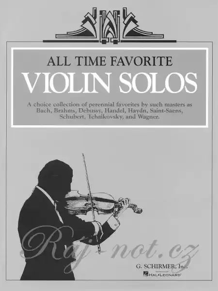 All Time Favorite Violin Solos - 20 skladeb pro housle a klavír Značkový