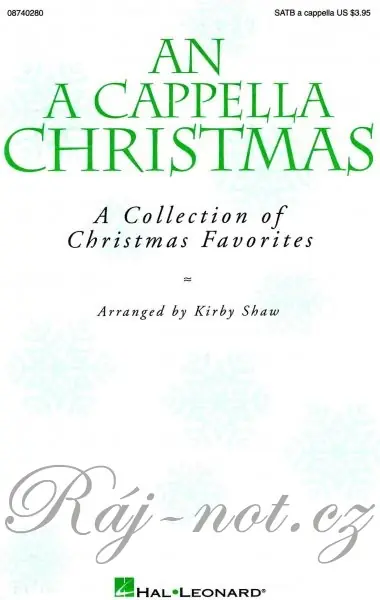 AN A CAPPELLA CHRISTMAS / SATB a cappella Akční Nabídka