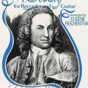 Rychlé Dodání Bach for Soprano or Tenor Recorder and Guitar - zobcová flétna a kytara