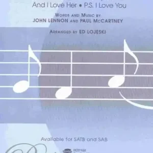 Nejprodávanější Beatles - Love Songs pro sbor SATB a klavír