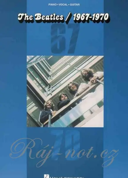 Aktuální Beatles 1967 - 1970 - 28 písní pro klavír, zpěv s akordy pro kytaru