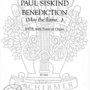 Autentický BENEDICTION / SATB* + piano