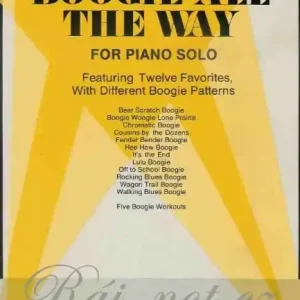 Must-Have Boogie All the Way pro klavír