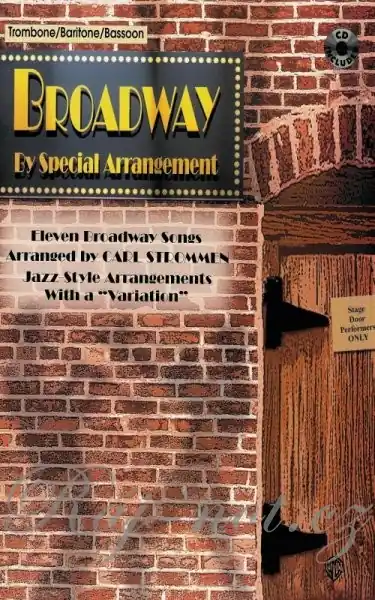 Rychlé Dodání BROADWAY - JAZZ ARRANGEMENTS / trombon (pozoun)