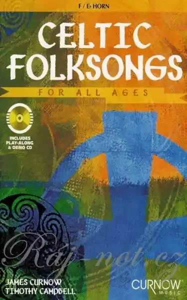 Celtic Folksongs for all ages lesní roh (F / Eb horn) Vysoce Kvalitní