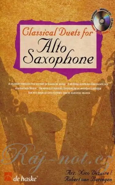 Koupit Online Classical Duets for Alto Sax - Cesta historií klasické hudby pro altový saxofon