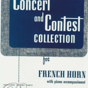 CONCERT & CONTEST COLLECTIONS for F Horn - solový sešit Vrácení Zdarma