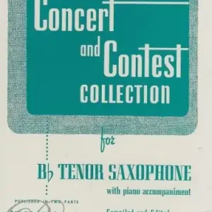Výprodej CONCERT & CONTEST COLLECTIONS for Tenor sax - solový sešit
