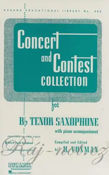 Výprodej CONCERT & CONTEST COLLECTIONS for Tenor sax - solový sešit