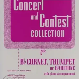 Sleva Concert and Contest Collection Trumpet - klavírní doprovod