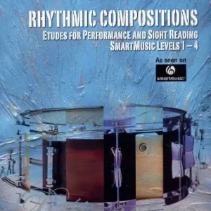 Vysoce Kvalitní RHYTHMIC COMPOSITIONS - EASY (levels 1-4) - etudy pro malý buben pro vystoupení a čtení not