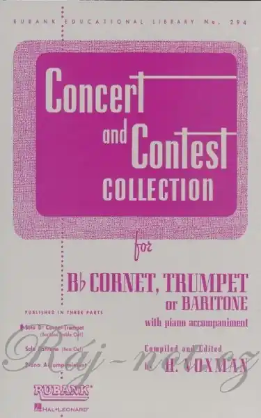 Concert And Contest Collection - 16 skladeb pro trumpetu Omezená Nabídka