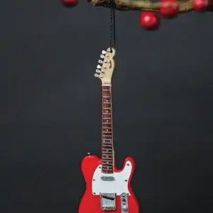 Tovární Cena Fender ‘50S Red Telecaster - 6 Inch. Holiday Ornament - miniatura kytary