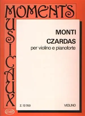 Omezená Nabídka Czardas od Vittorio Monti pro housle a klavír