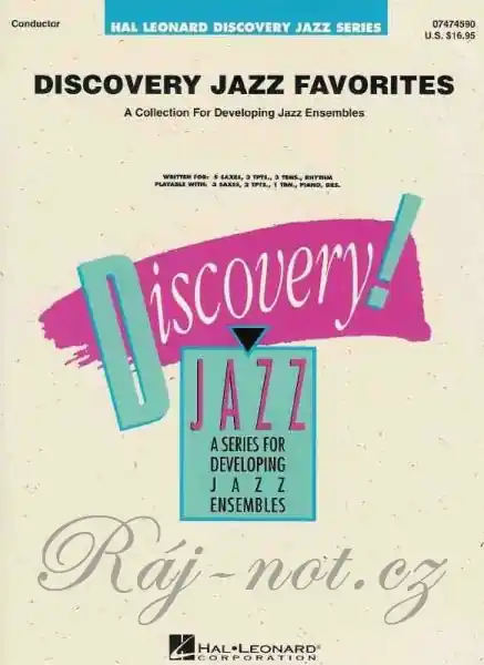 DISCOVERY JAZZ FAVORITES (grade 1-2) / partitura Omezená Nabídka