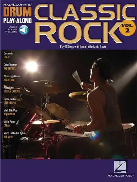 Autentický Classic Rock 2 - 8 skladeb pro bicí soupravu