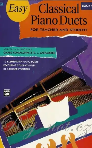 Víkendová Akce Easy Classical Piano Duets 1 - 17 jednoduchých klavírních duet