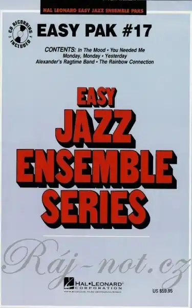 Vrácení Zdarma EASY JAZZ BAND PAK 17 (grade 2) + Audio Online / partitura + party
