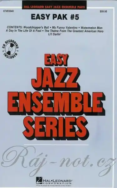 Bezpečná Platba EASY JAZZ BAND PAK 5 (grade 2) + Audio Online / partitura + party