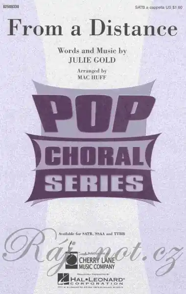 Přímo Od Výrobce FROM A DISTANCE / SATB* a cappella