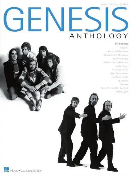Genesis Anthology - noty pro zpěv a klavír s akordy pro kytaru Nejlepší Volba