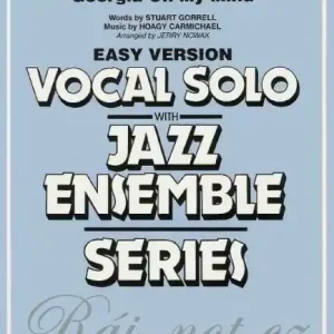 Koupit Online GEORGIA ON MY MIND - Vocal Solo with Jazz Ensemble / partitura + party