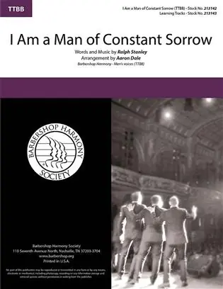 I Am A Man Of Constant Sorrow pro sbor TTBB a Cappella Víkendová Akce