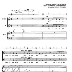 Víkendová Akce CHAPEL OF LOVE / SSA + piano/chords