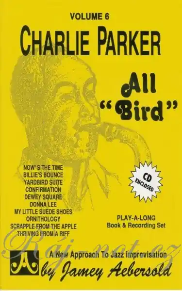 AEBERSOLD PLAY ALONG 6 - CHARLIE PARKER Jen Po Omezenou Doba
