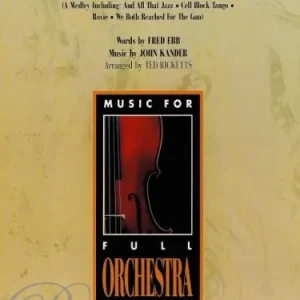 Chicago - noty pro orchestr Sleva