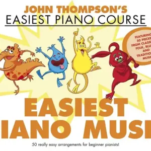 John Thompsons Easiest Piano Music - 50 nejsnadnějších skladeb pro začínající klavíristy Nízká Cena