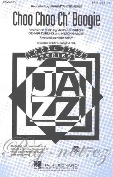 CHOO CHOO CH BOOGIE / SATB Originální