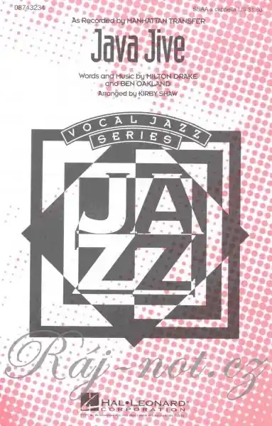 JAVA JIVE pro sbor SSAA a cappella Novinka