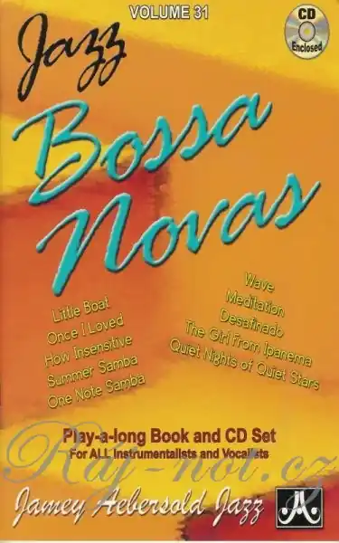 Akční Nabídka AEBERSOLD PLAY ALONG 31 - JAZZ BOSSA NOVA