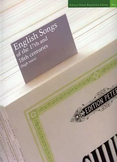 English Songs of the 17th and 18th Centuries (hohe bis mittlere Stimme) Hit Sezóny