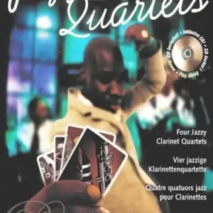Značkový JAZZ QUARTETS clarinet quartets / kvarteta pro klarinet