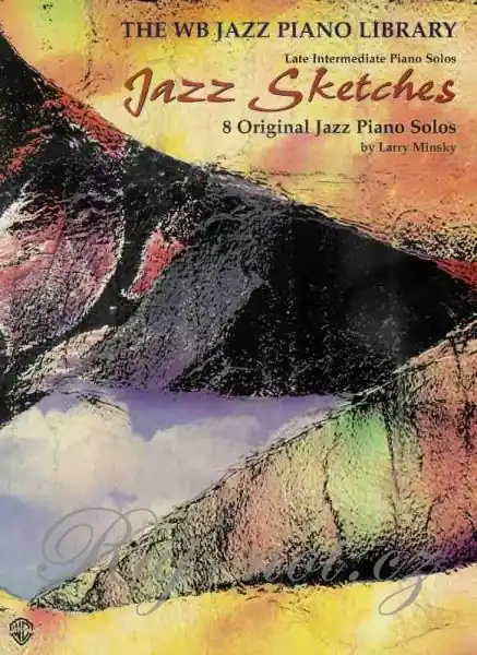 Značkový JAZZ SKETCHES by Larry Minsky / sólo klavír
