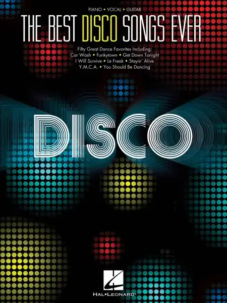 The Best Disco Songs Ever - noty pro kytaru, zpěv s doprovodem klavíru Levný