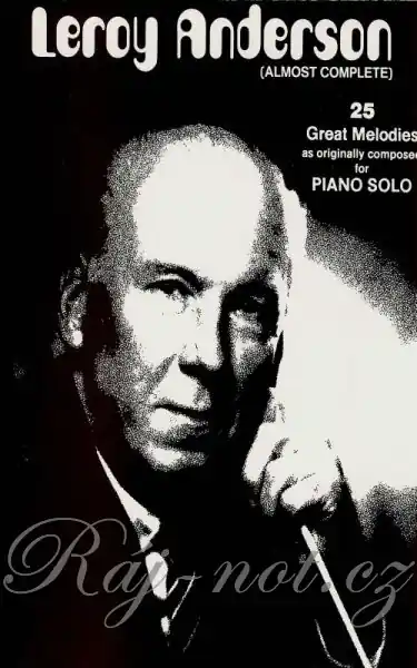 LEROY ANDERSON - 25 GREAT MELODIES / sólo klavír Výprodej