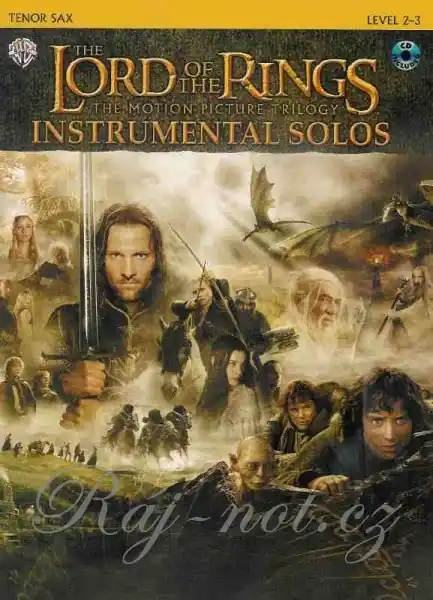 LORD OF THE RINGS - INSTRUMENTAL SOLOS tenor saxofon Vrácení Zdarma